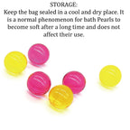 30pcs Bath Oil Pearl Dry Skin Moisturizing Soften SPA Relax Nourish Body Shower Essential Oil Beads Floral Scent Tub Bath Pearl