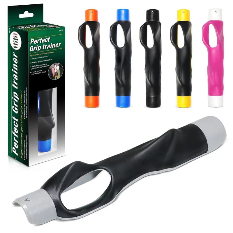 Golf Grip Trainer Golf Club Training Aid Enhance Grip Strength Golf Grip Kit for Golf Club To Help Train Correct Hand Position