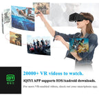 Shinecon VR Glasses 3D Headset Virtual Reality Device Helmet Goggles Lenses Mobile Smartphone Smart Phone Cell Realidade Viar VR
