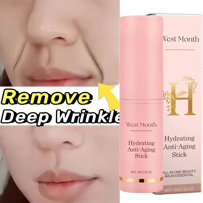 Collagen Wrinkle Removal Multi Bounce Balm Stick Instant Anti-Aging Firming Lift Brighten Facial Dull Skin Moisturizer Cosmetics Ürün ana görseli