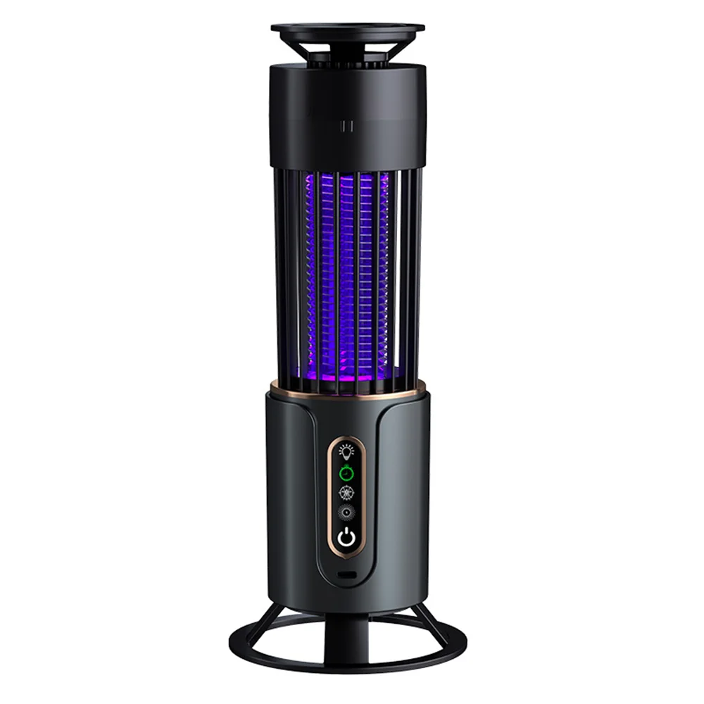 Mosquito Killer Lamp Insect Fly Trap Camping Light Usb Charging Timing Electric Mosquito Swatter Outdoor Insect Killer Repellent