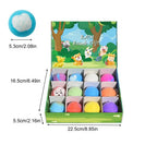 12pcs Kids Bath Bombs With Surprise Sea Animal Toys Inside Ocean Bath Salt Balls unique relieve fatigue Safe Ingredients