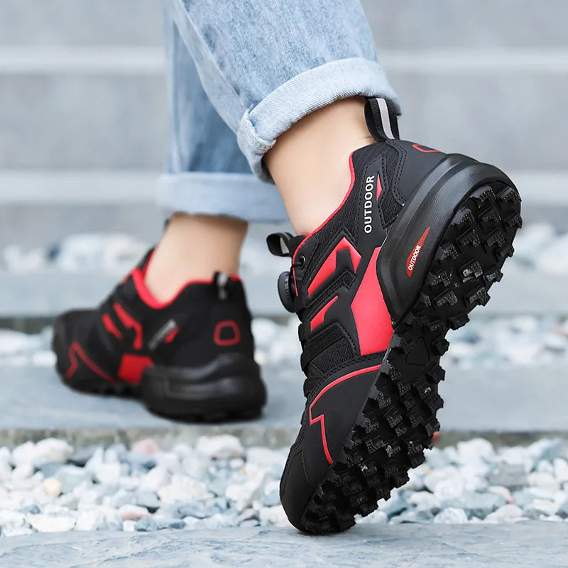 Men Women Cycling Shoes zapatillas ciclismo mtb Bike Riding Shoes Motorcycle Shoes Waterproof Bicycle Shoes Hiking Sneaker Black