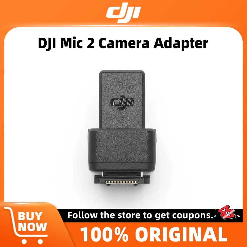 DJI Mic 2 Camera Adapter Connects the DJI Mic 2 receiver to a Sony camera's MI shoe for Sony Camera Original Accessories Ürün ana görseli