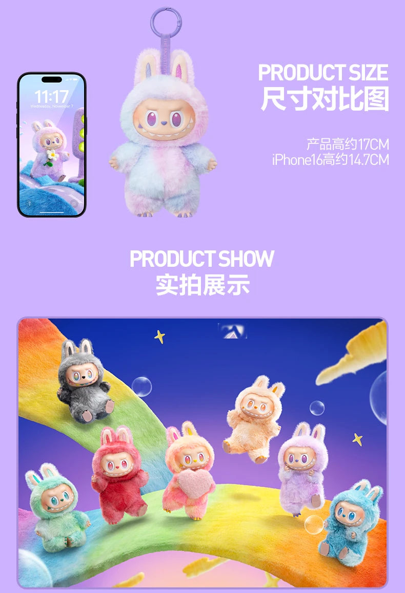 POP MART THE MONSTERS Big into Energy Series Vinyl Plush Blind Box Guess Bag Mystery Box Toys Doll Cute Figure Ornaments Gift