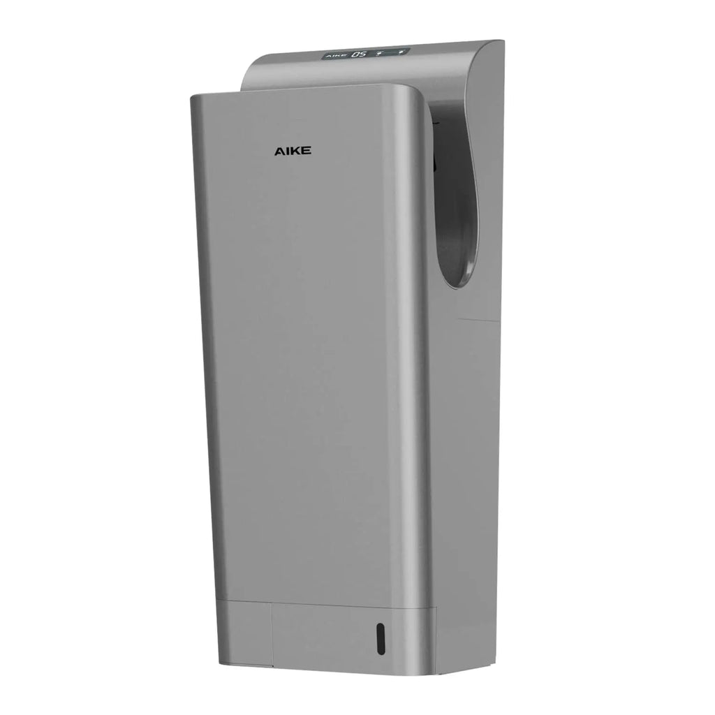 AIKE 7-10s Bathroom Vertical Hand Dryer Automatic High Speed Hand Dryer with UV Germicidal Lamp HEPA Filter and Brushless Motor