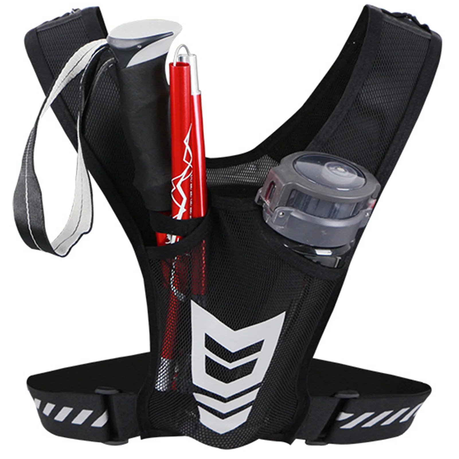 Ultra Light Running Vest with Phone Pocket Water Bottle Holder Breathable Hydration Pack for Outdoor Cycling Hiking Trail Ürün ana görseli