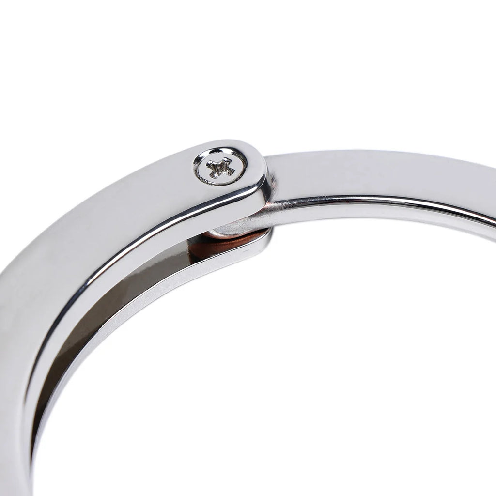 DUTRIEUX Stainless Steel Handcuffs Adjustable Fetish Restraints BDSM Bondage Alloy Lock Hand Ankle Cuffs Set Sex Toys For Couple