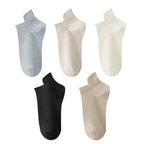 10pieces=5 Pairs Women Socks Casual Breathable High Quality Ankle Sock Summer Low Cut Cotton Thin Short Elastic Sox calcetines