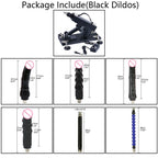 ROUGH BEAST Sex Machine for Women and Men with Dildo Attachment Automatic Masturbation Machine 3XLR Connector Sex Toys Products