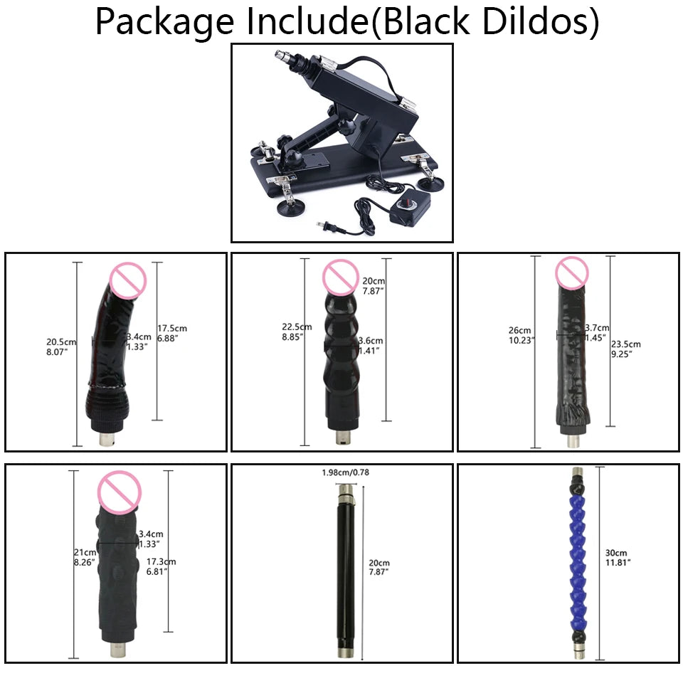 ROUGH BEAST Sex Machine for Women and Men with Dildo Attachment Automatic Masturbation Machine 3XLR Connector Sex Toys Products