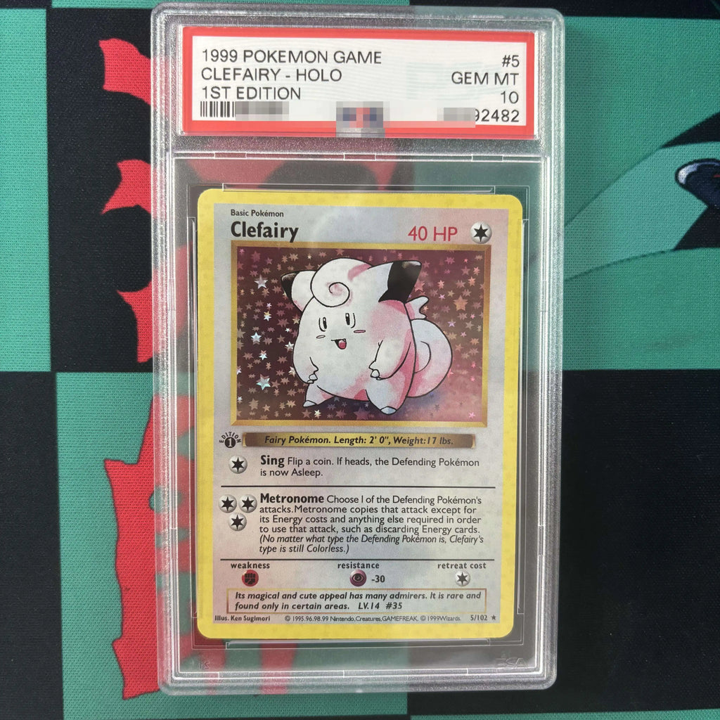DIY 1999 PTCG GAME English Version 1ST EDITION CHARIZARD BLASTOISE Collection Card 10Points Rating Card Anime Game Card Gift Toy