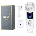 MINI HIFU 4th Generation Lifting Machine EMS Warm Ultrasound Facial Eye Massage Instrument Skin Firm Home Use Spa Beauty Devices