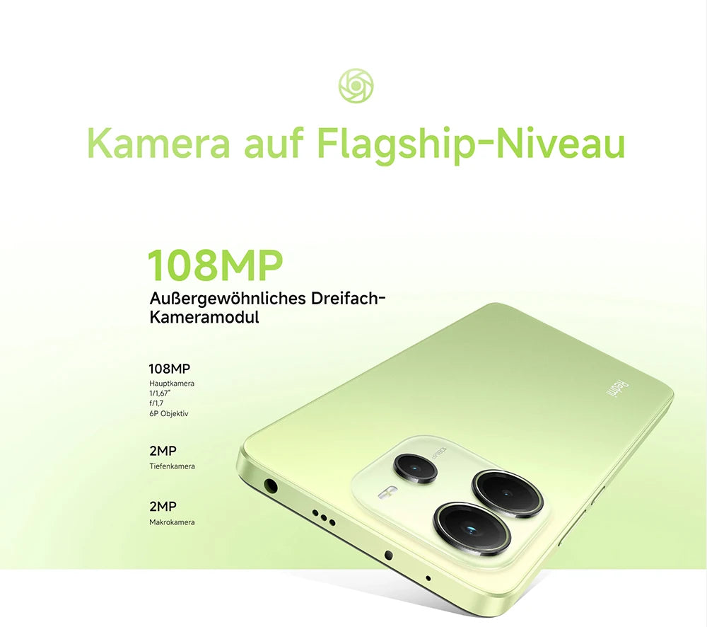 Global Version Xiaomi Redmi Note 14 4G Smartphone MediaTek Helio G99-Ultra 108MP AI Camera 5500mAh Battery 6.67" 120Hz Display