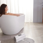 110V/220V Body Drier Machine Bathroom Body Dryer Negative Ions Human Skin Drier Hand Dryer 1350W with scale
