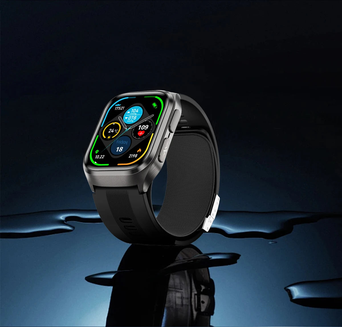 2026New Health Watch Blood Pressure Accurate Measure Smart Watches Men Uric Acid Blood Lipids waterproof Airbag Smartwatch Women