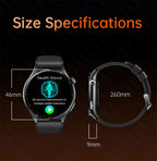 2026 New Smart Watch NFC ECG+PPG Blood oxygen Uric Acid Blood Pressure Sapphire Smartwatch Men For Android iOS Smart watch men