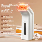 Clothes Ironer 650W Handheld Steam Iron 25S Fast Heat-up Travel Home Fabric Steam Ironing Machine