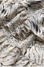 Animal Fiber Fabric~ Casual Dress for Women, Ruffled Silk Dress, Designer Niche Silk Long Dress, New Women's Fashion