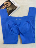 TEVEO – Leggings De Fitness Respirants Pour Femmes, Pantalons De Yoga De Haute Qualité, Pantalons De Cyclisme A Haute Elasticité