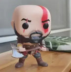 FUNKO POP God of War Kratos 269# Toy PVC Action Figures Official Licensed Product Vinyl Model Toys for Children Birthday Gift