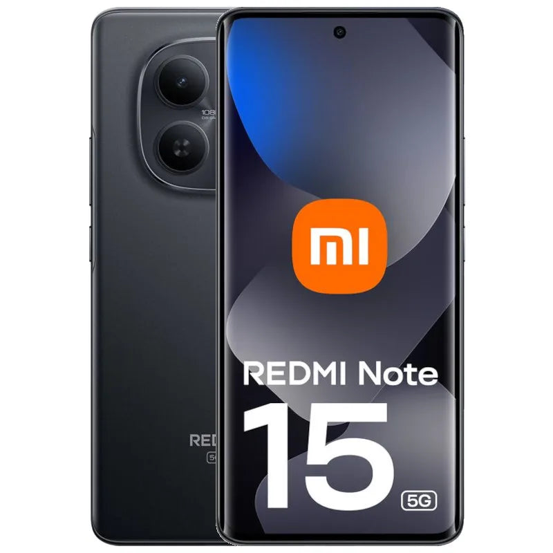 Xiaomi Redmi Note 15 5G 8GB 256GB 6.77" FHD+ AMOLED Display Snapdragon 6 Gen 3 108MP Camera 5520mAh Battery without charger