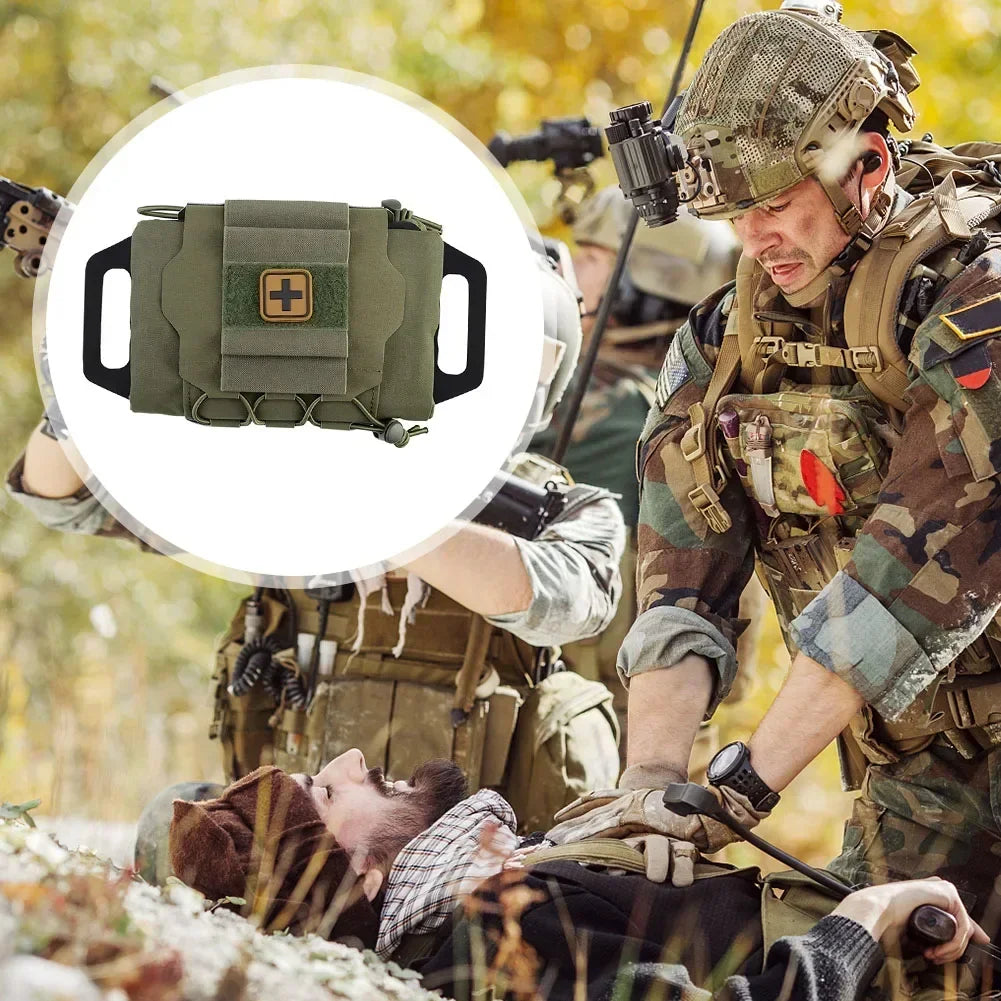 IFAK Kits Tactical First Aid Kit MOLLE Medical Pouch Rapid Deployment Emergency Survival Kit Outdoor First aid Survival Kit