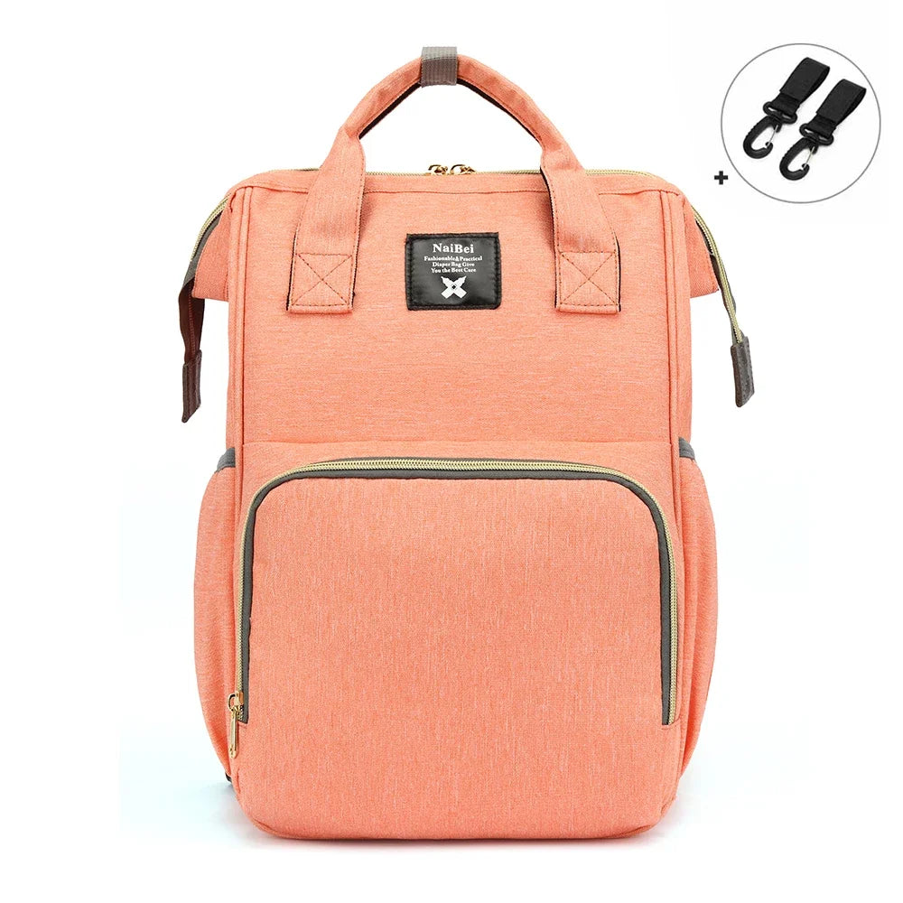 Nappy Changing Baby Nursing Bags Baby Diaper Bag Waterproof Backpack Fashion Mummy Maternity Mother Brand Mom Backpack for Mom