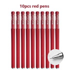 Gel Pens Set 0.5mm Black Blue Red Refill Gel Pen Bullet Tip School & Office Supplies Stationery Kawaii Accessories Stationery