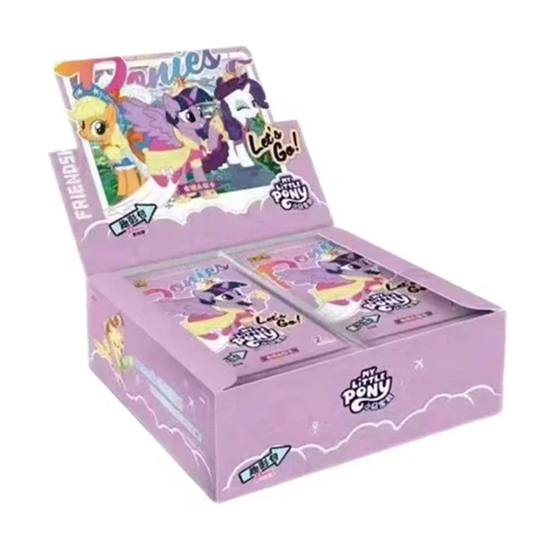 KAYOU Genuine New My Little Pony Friendship Eternal Star Bag 2 Rhythm Moon AR Gilded Decoration OR Collection Card Gift