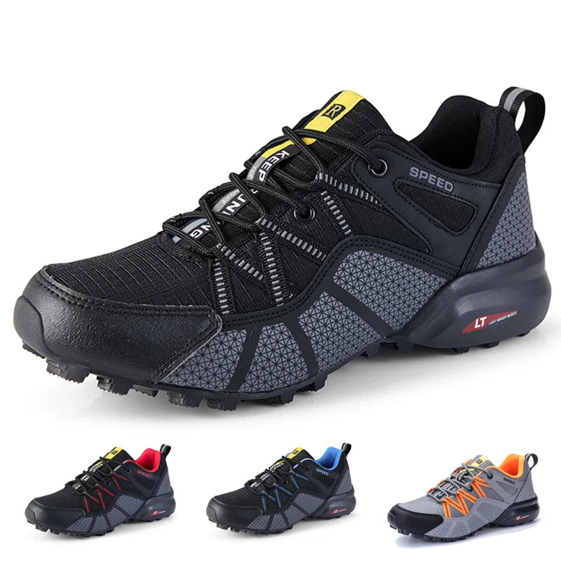 Men Hiking Shoes Outdoor Lightweight Camping Travel Shoes Non-Slip Waterproof Women Large Size Tactical Training Sports Shoes Main image