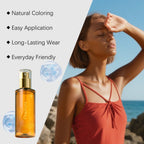 Self Tanning Spray Natural Sunless Tanner for Face Body Hydrating Lightweight Sunless Tanning Spray Natural Brown Tone Even Glow