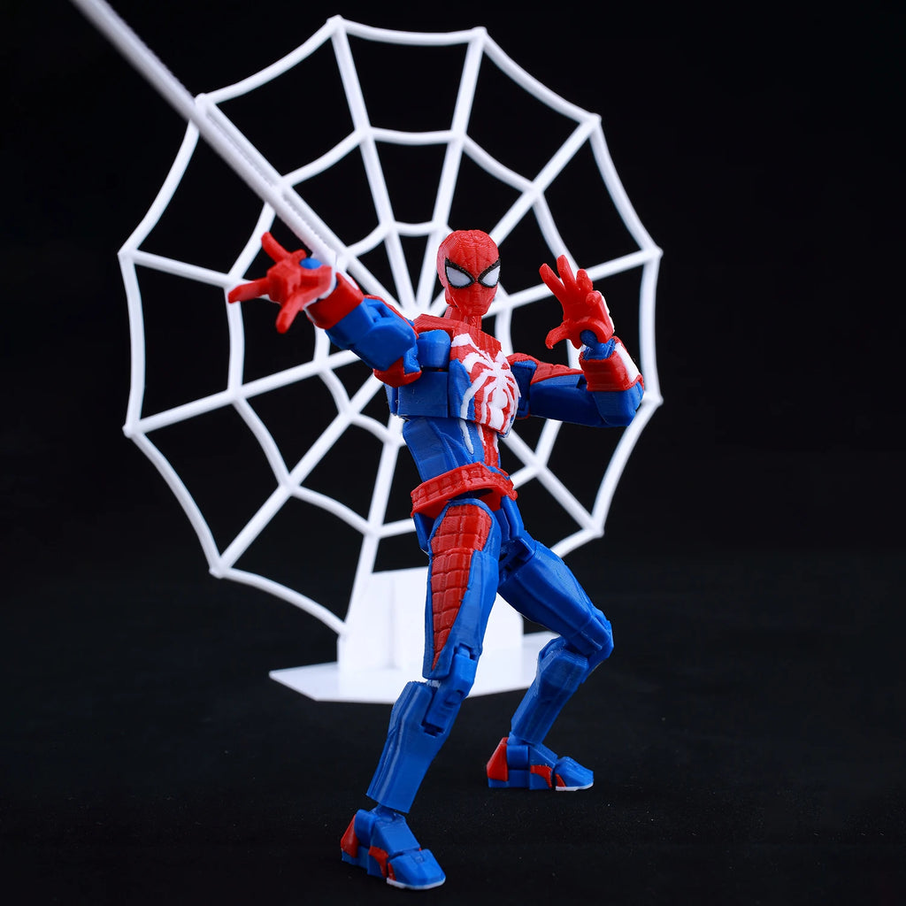 9L3D Printed Deadpool Wolverine Batman Spider-Man Venom Action Figures Dummy13 Lucky13 T13  Anime Model Toys Collectors Gifts