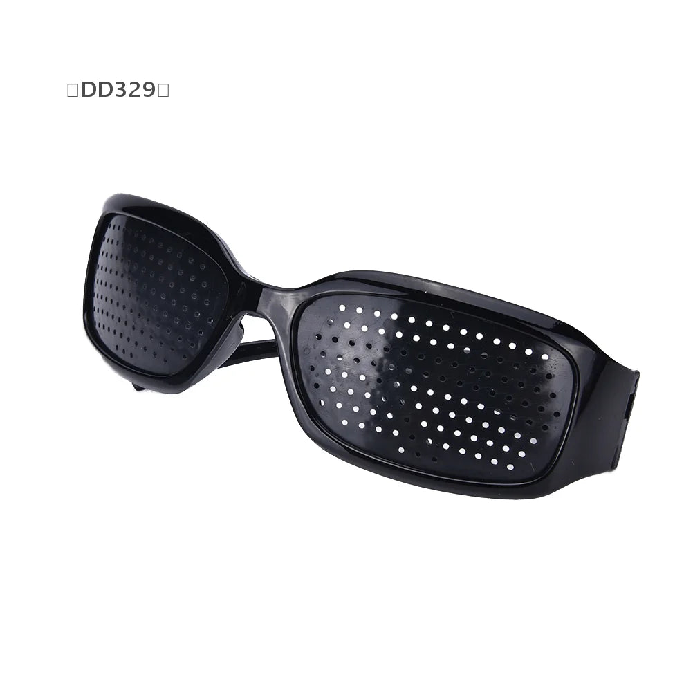 〔DD329〕 1 Pcs Glasses Vision Anti-fatigue Eyesight Care Improver Stenopeic Pin Pinhole Glasses, Main image