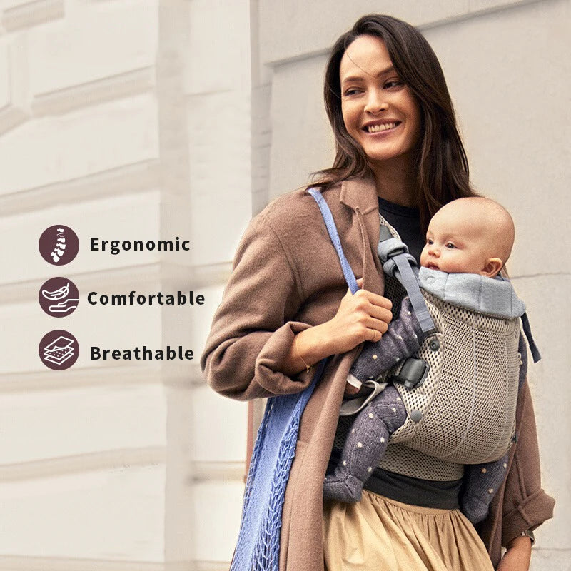 BabyBjorn  Baby Carrier in 3D Mesh | Ergonomic 3-in-1 Design Supporting Newborns and Toddlers (7-40 Pounds) Ürün ana görseli