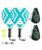 Padel Tennis Rackets beach tennis racketCarbon Fiber Lightweight Tennis Rackets Outdoor Sports Mens and Womens Glowing Racket