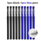 Gel Pens Set 0.5mm Black Blue Red Refill Gel Pen Bullet Tip School & Office Supplies Stationery Kawaii Accessories Stationery