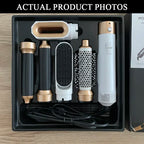 5 in 1 Hair Dryer Hot Comb Set Professional Curling Iron Hair Straightener Styling Tool For Professional Hair Dryer Household