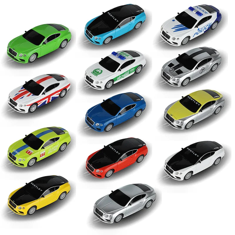 Slot Car 1/43 Scale Set Electric Racing Track Rally Sport Cars Toy For SCX Compact  Go Ninco Scalextric Track