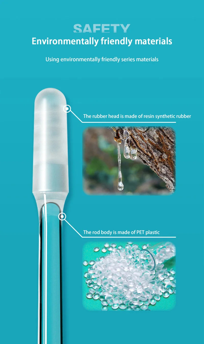 24Pcs Disposable Silicone EarWax Remover sticky ear pick For Kids Olders Adult S/L Ear Cleaner Reusable Adhesive Earpick