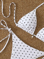 Sexy  Micro Bikinis Sets Pearl Dot Print Swimwear 2026 Bathing Suit Woman Beachwear Women Beach Summer Bikini Two-piece Swimsuit