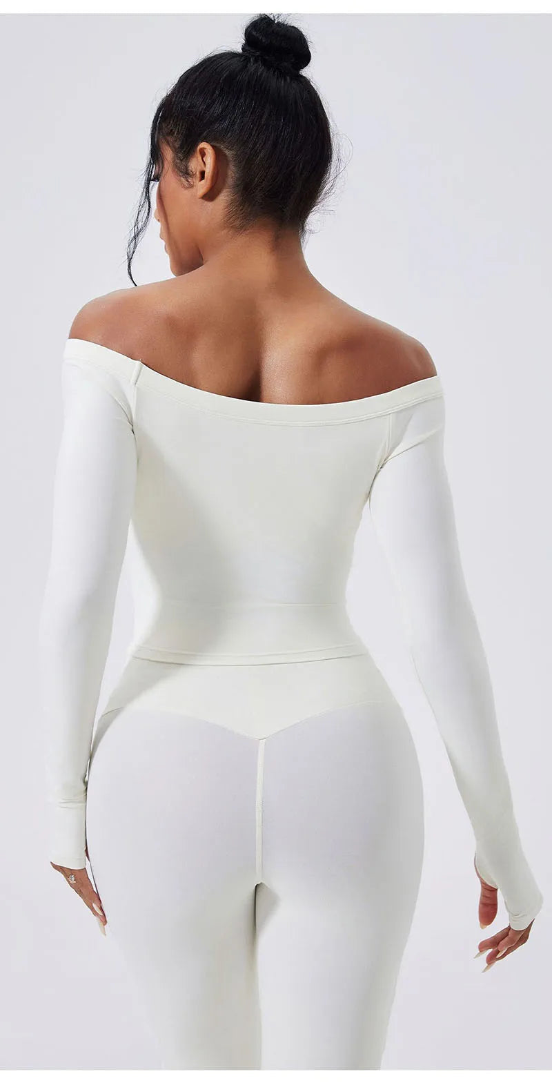 Cloud Hide SEXY Girls Yoga Shirts Long Sleeve Blouse Women Plus Size Sports Gym Fitness Top Ladies Running T-Shirt Workout Shirt