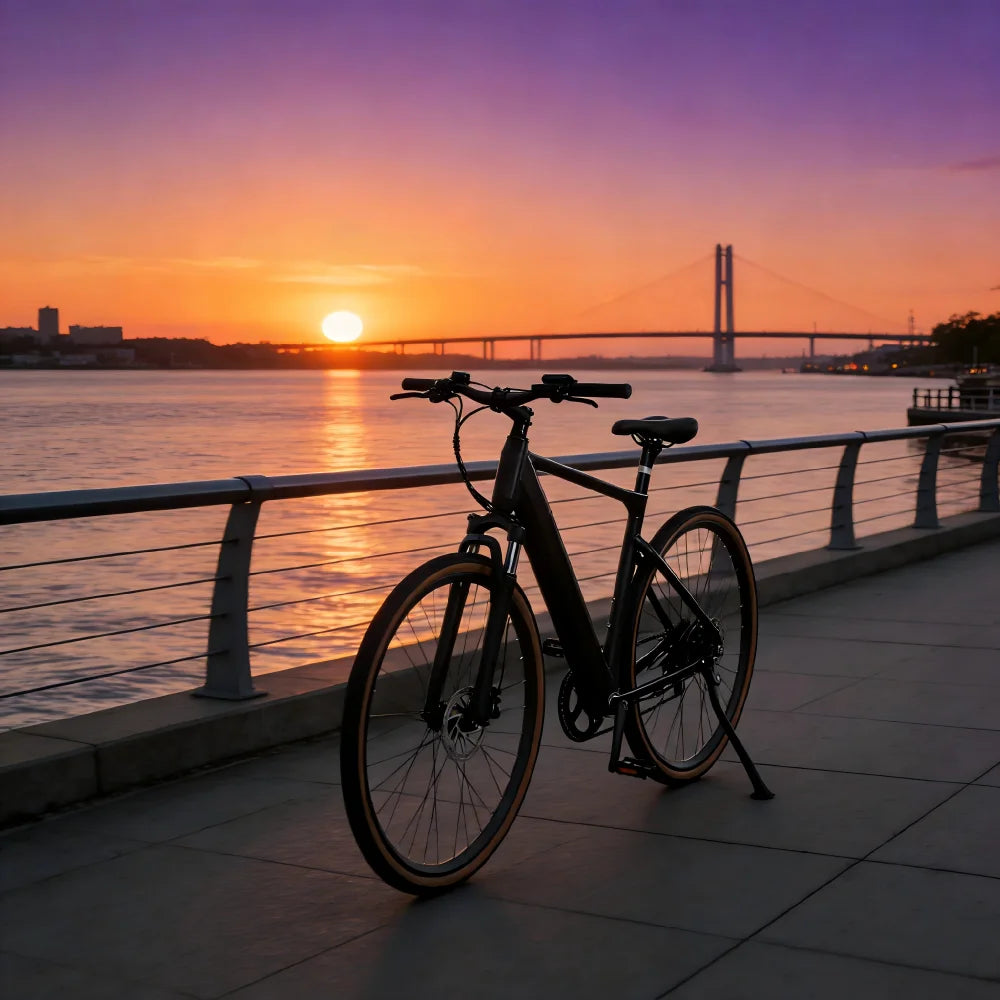 YANGOR 250W Electric Bike, 28" Ultra-Light Frame, Long Range, city & Road Bicycle, Suitable for Both Men and Women E-bike CE EU