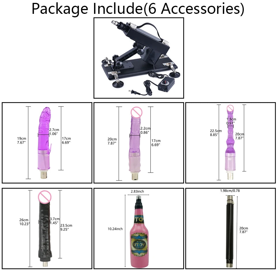 ROUGH BEAST Sex Machine for Women and Men with Dildo Attachment Automatic Masturbation Machine 3XLR Connector Sex Toys Products