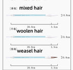 Professional Chinese Calligraphy Brush Set Middle Regular Script Bamboo Pen for Paint Brushes Stationery for Adult Beginner