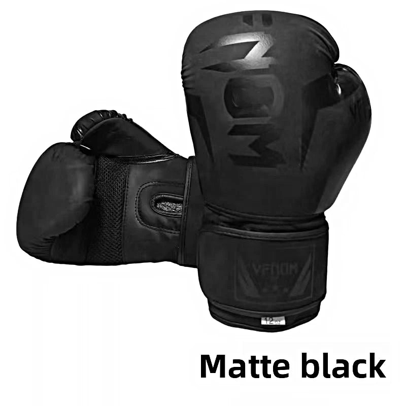 6oz,8oz,10oz,12oz,14oz,16oz boxing gloves, PU leather breathable professional boxing gloves Taekwondo, Muay Thai Ürün ana görseli