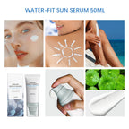 50ml Sunscreen Cream Moisturizing Soften Skin Lighweight Non-sticky Natural Radiance High Sun Protection Facial Skincare