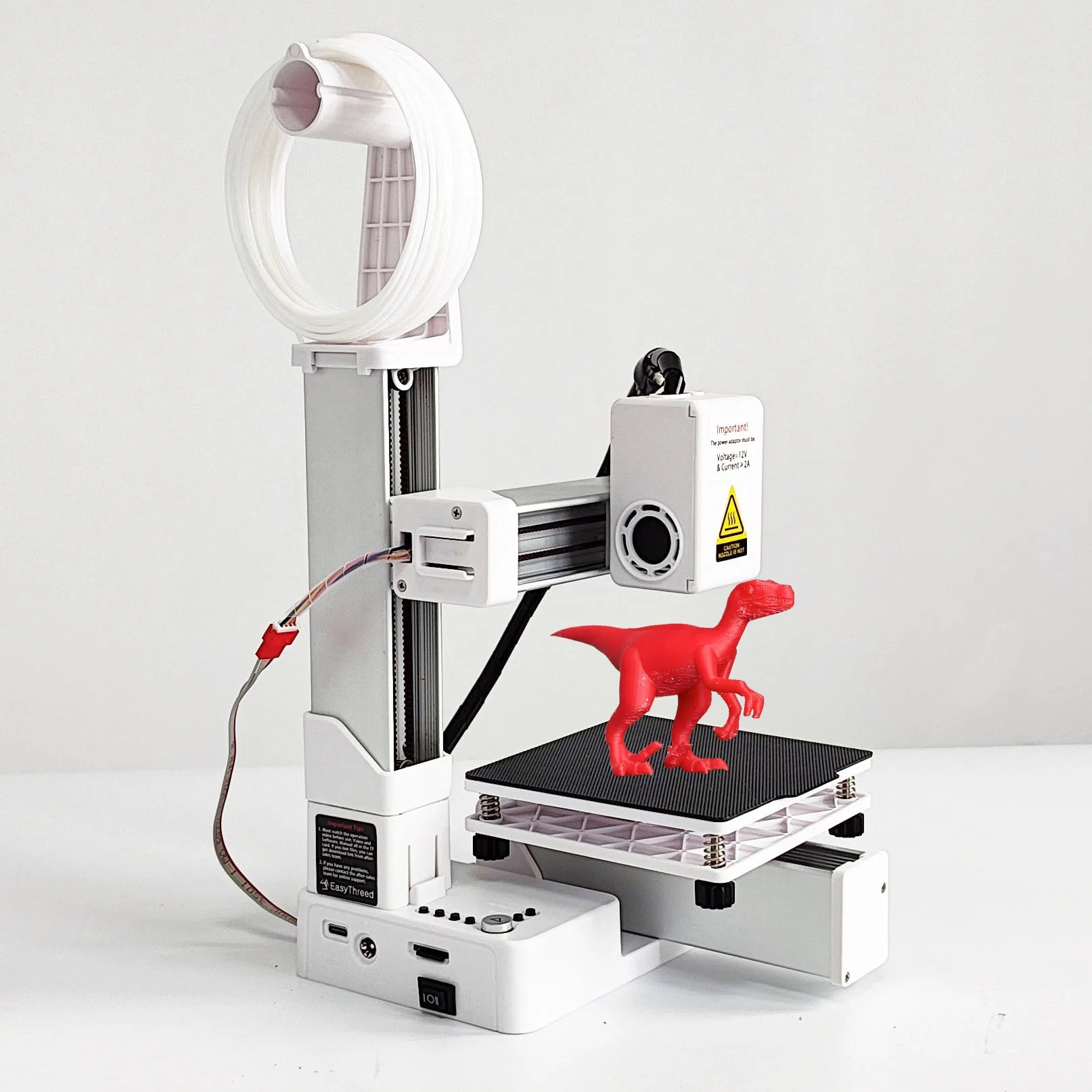 EasyThreed 3D Printer  Entry Level  Compatible with PLA TPU 1.75mm Filament  include Power Adaptor. Ürün ana görseli