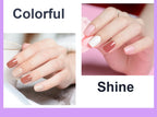 Limegirl Nail Set Nail Gel Tools Kit 54W Nail Lamp 18/12/7 Colors UV Gel Nail Polish Kit Contains Nail Drill Machine Nail Kit