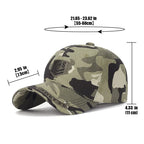 New Spring and Autumn Cotton Soft Top Hat Outdoor Leisure All-Match Sun Visor Baseball Cap Camouflage Duckbill Cap